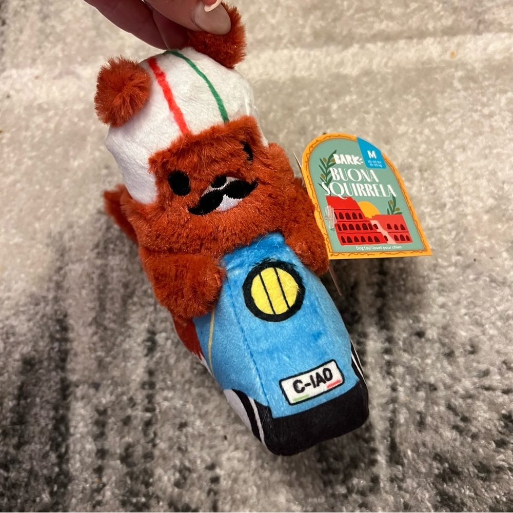 Bark Buona Squirrela Dog Toy NWT - Picture 6 of 6